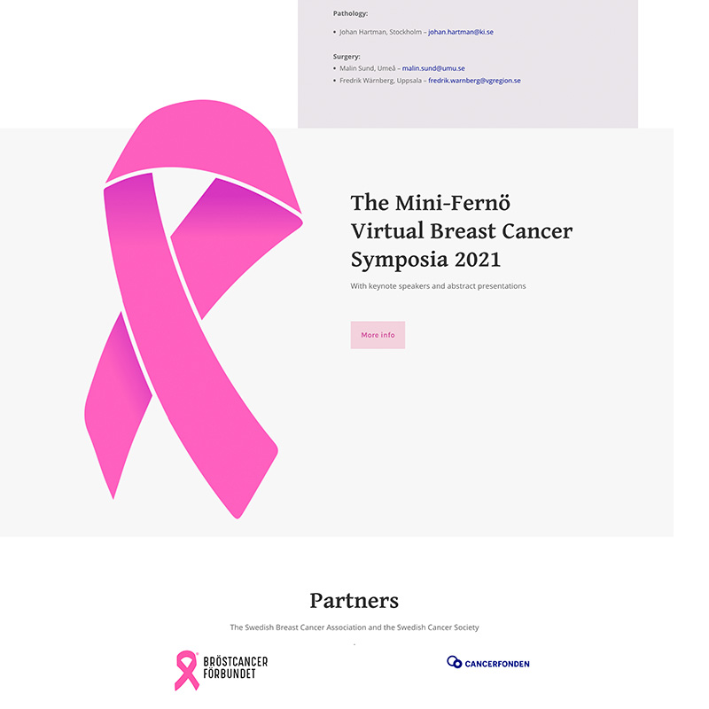 Swedish Translational Research in Breast Cancer